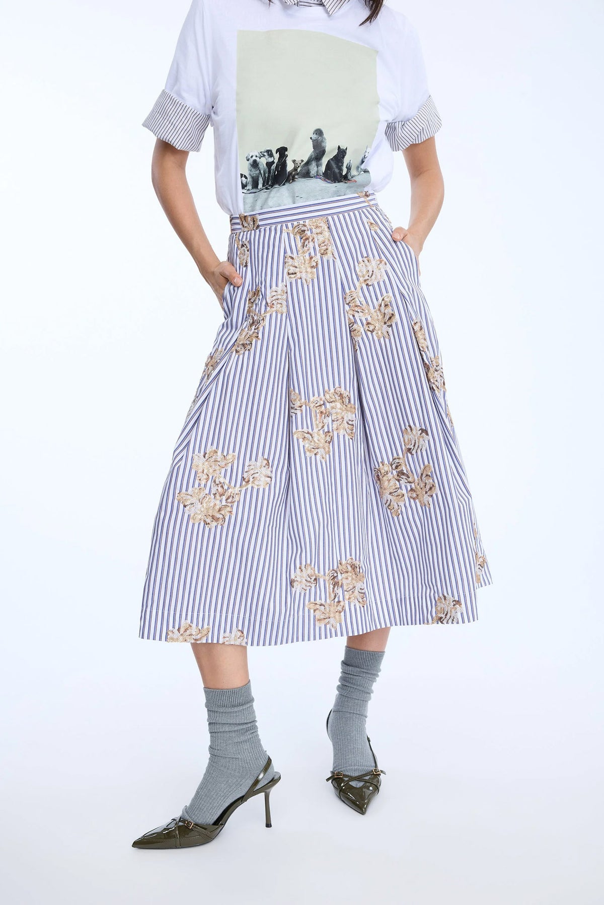 NUKKIA 333-StripeWhit - 1234/26222