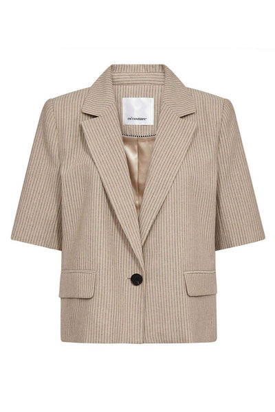 NadineCC SS Blazer 320-Bisquit - 40060 Thumbnail