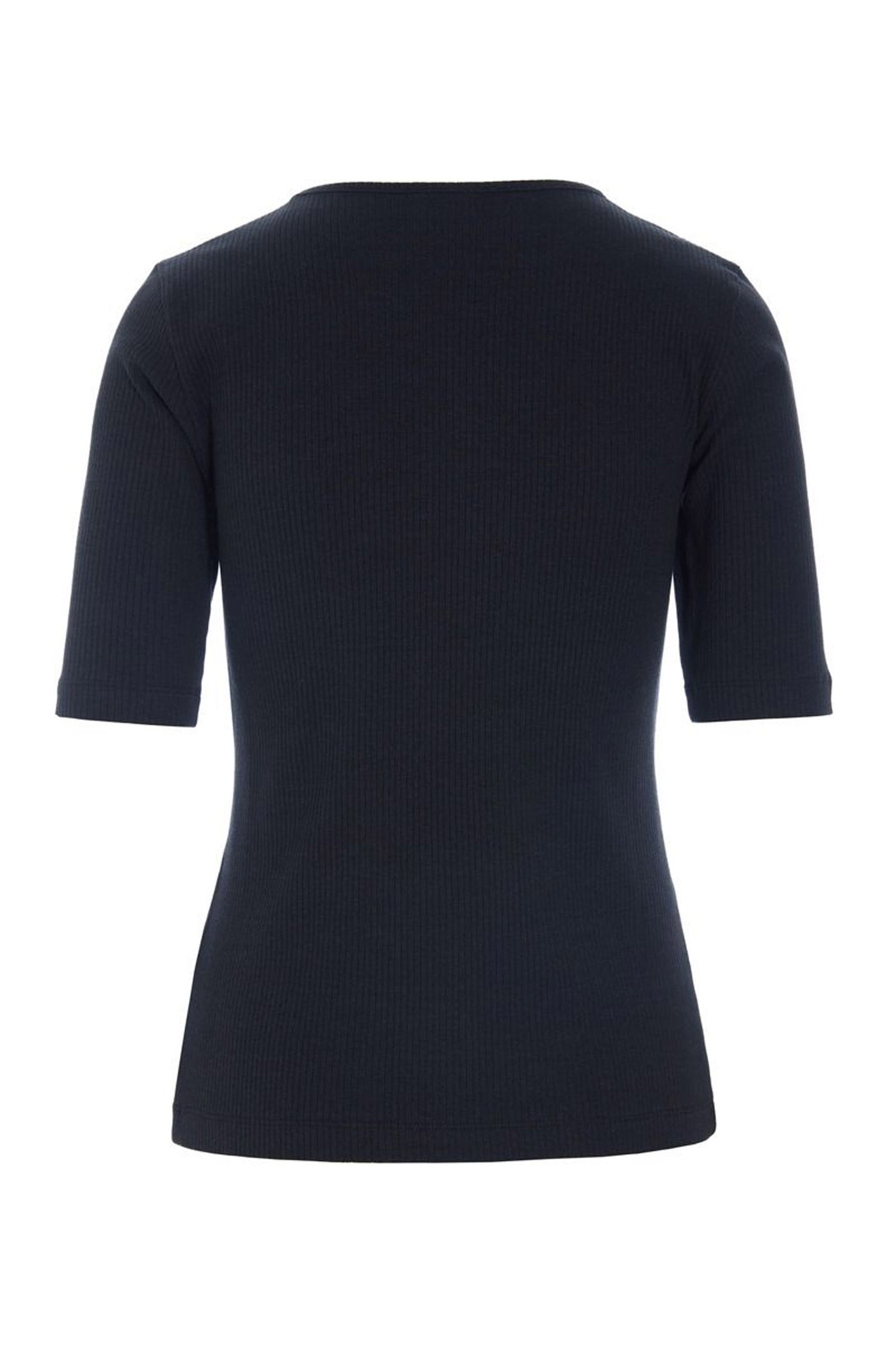 Naibu rib bluse Black - 261-4079-5087