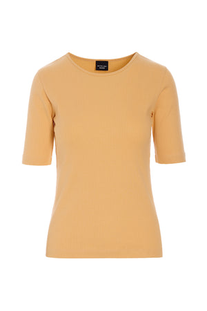 Naibu rib bluse MELON - 261-4079-5087