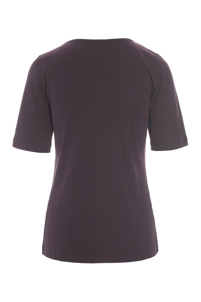 Naibu rib bluse RAISIN - 261-4079-5087 Thumbnail