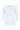 Naibu rib bluse med 3/4 Ærme White - 261-4079-5085