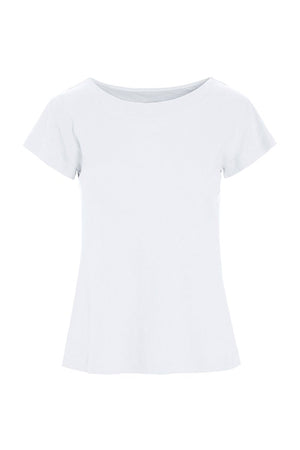 Naibu rib t-shirt White - 261-4079-5086
