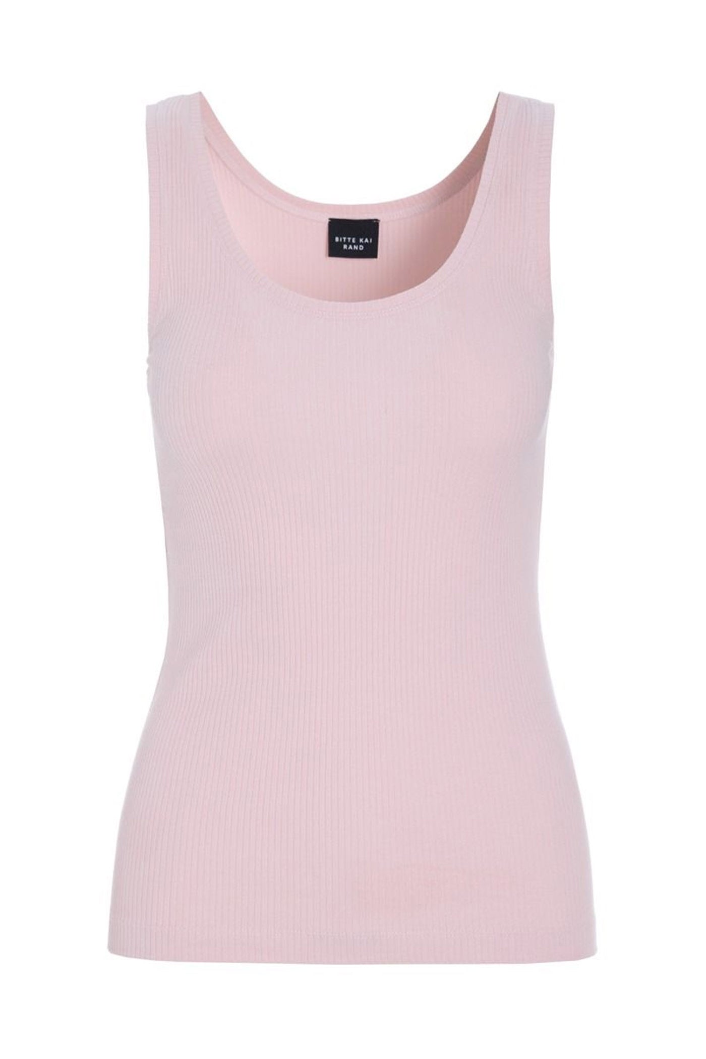 Naibu rib tank top CHALK PINK - 261-4079-5088