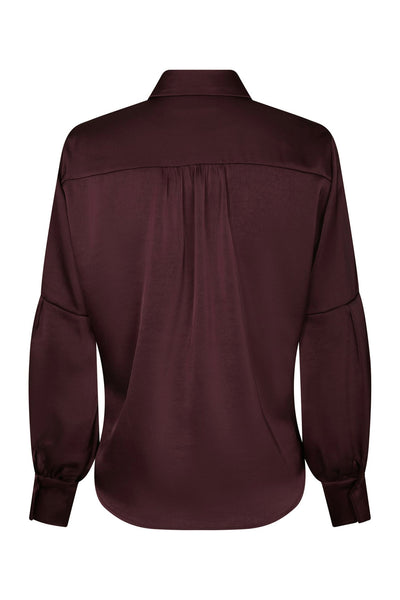 Naja Satin Burgundy - 160801 Thumbnail