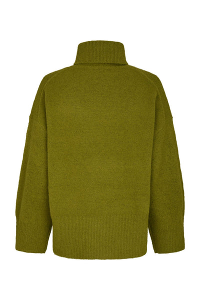Naline Knit Blouse SAGE GREEN - 165512 Thumbnail
