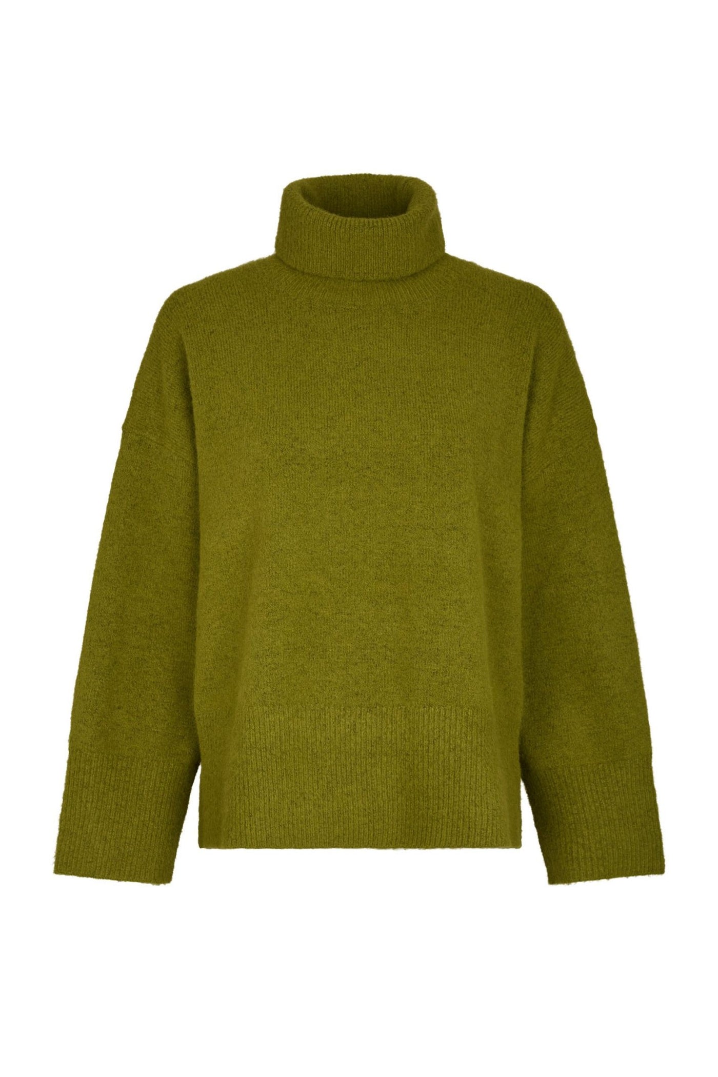 Naline Knit Blouse SAGE GREEN - 165512