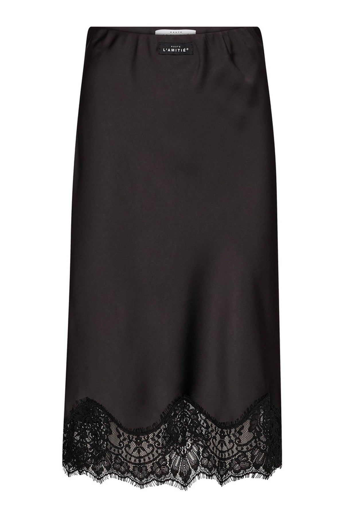 Naomi Lingerie Pencil Skirt Black - HL10561