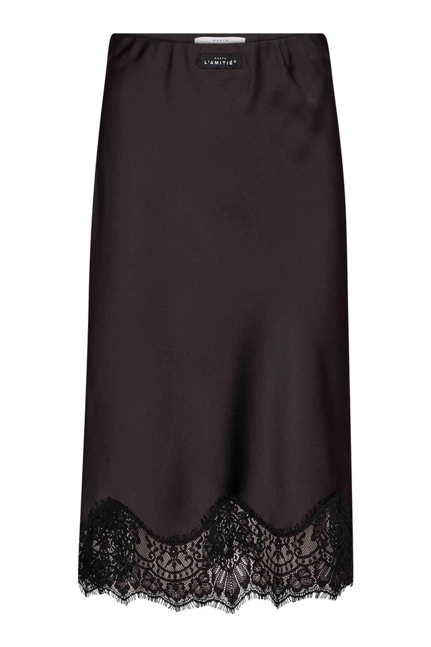 Naomi Lingerie Pencil Skirt Black - HL10561