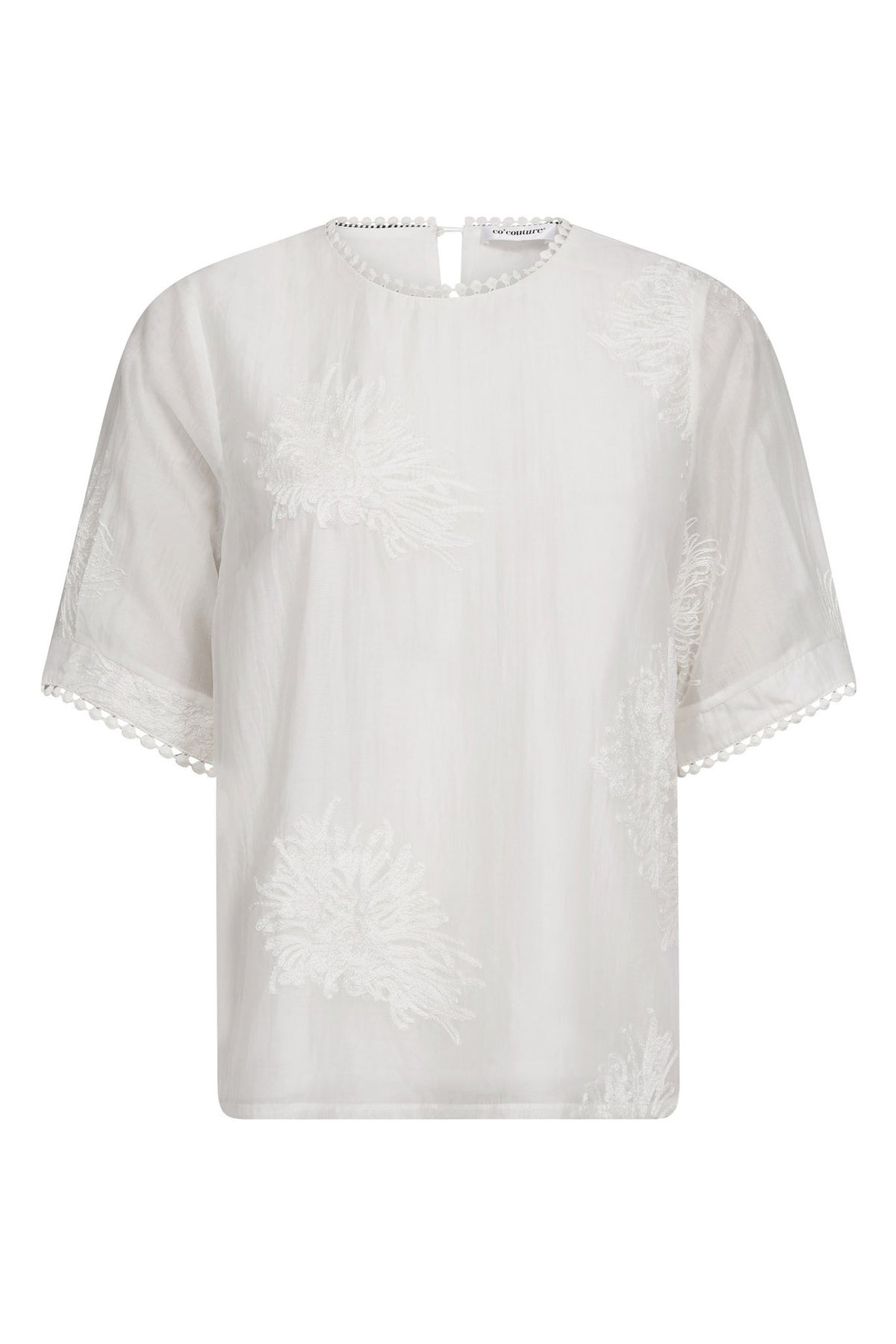 NeaCC SS O-Blouse 4000-White - 45124