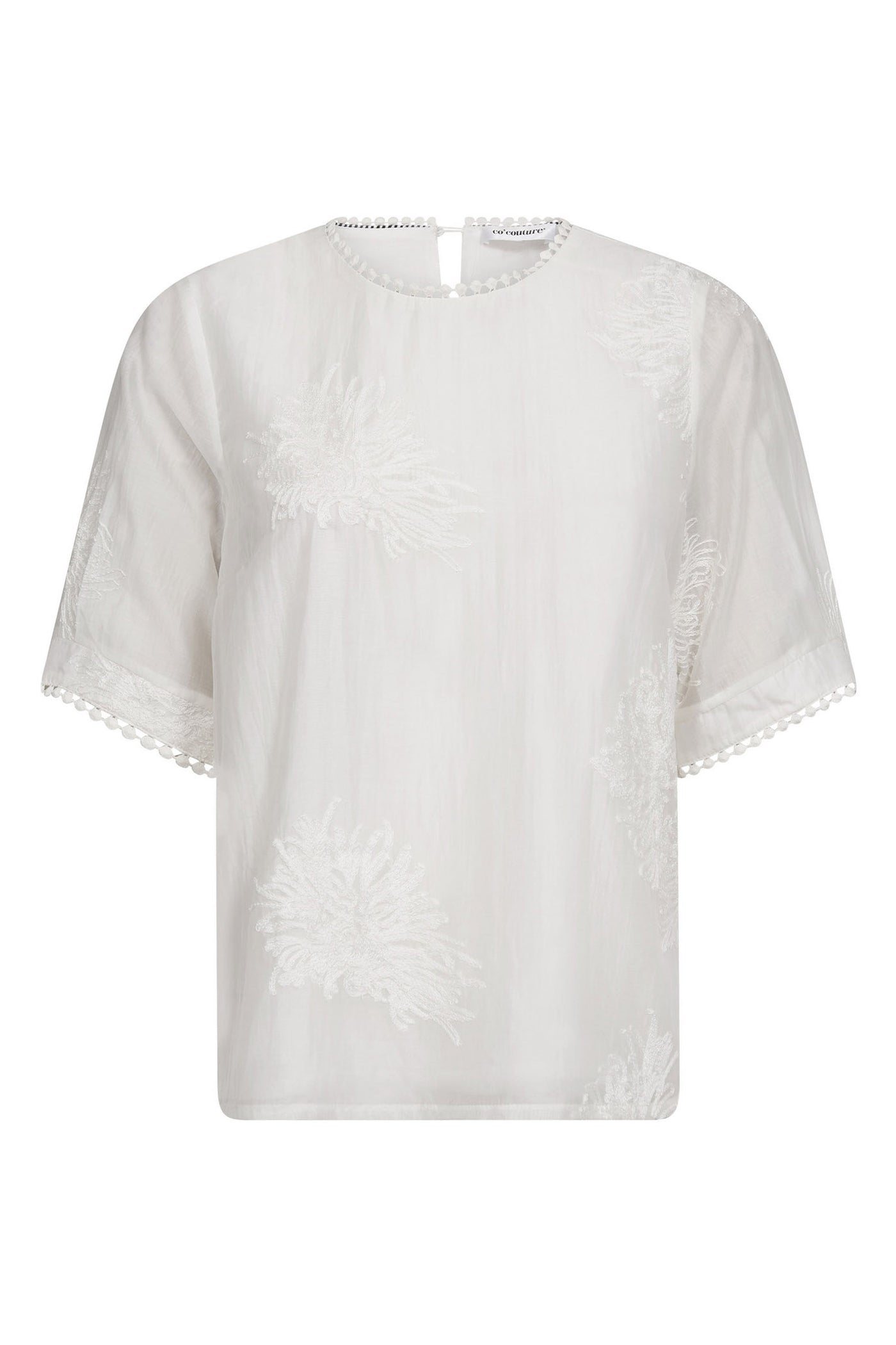 NeaCC SS O-Blouse 4000-White - 45124