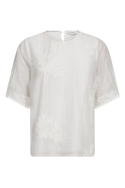NeaCC SS O-Blouse 4000-White - 45124 Thumbnail