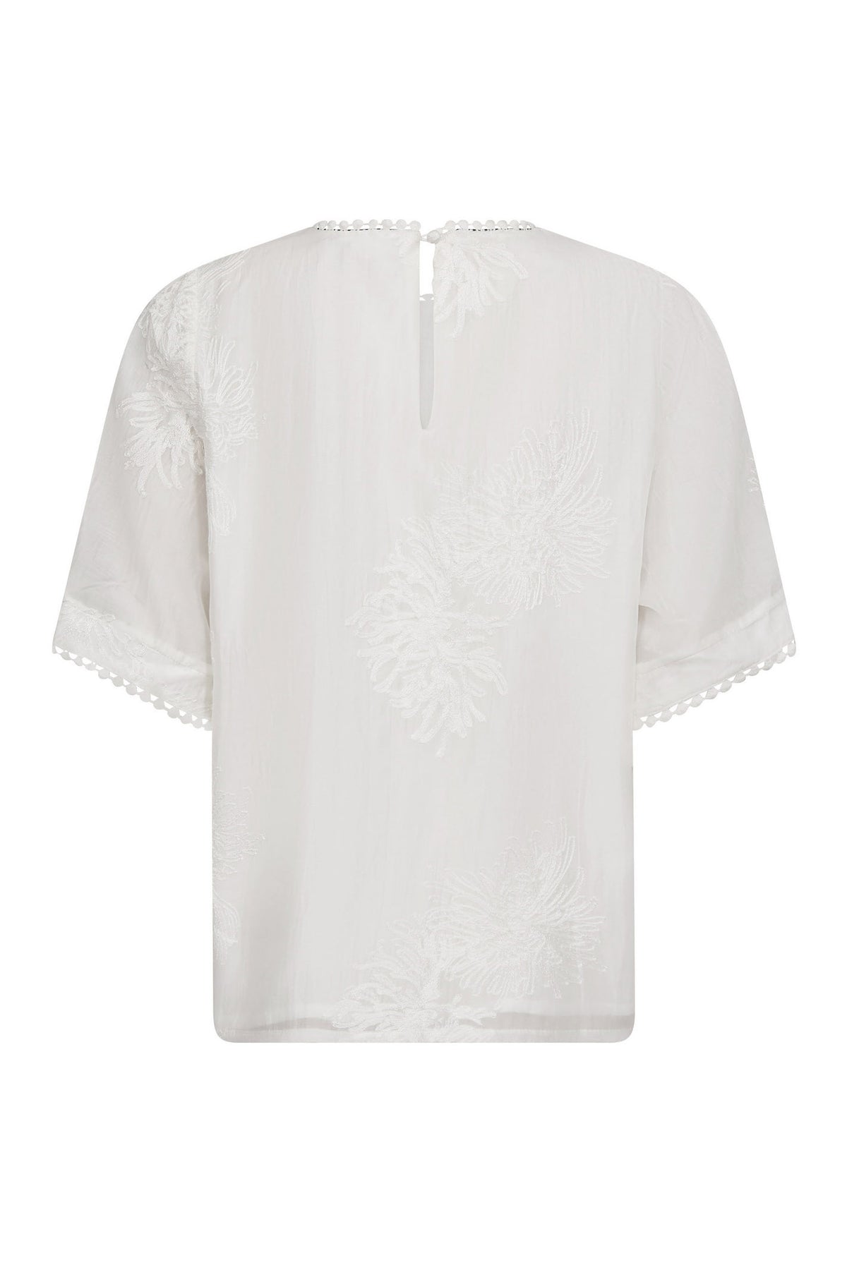 NeaCC SS O-Blouse 4000-White - 45124