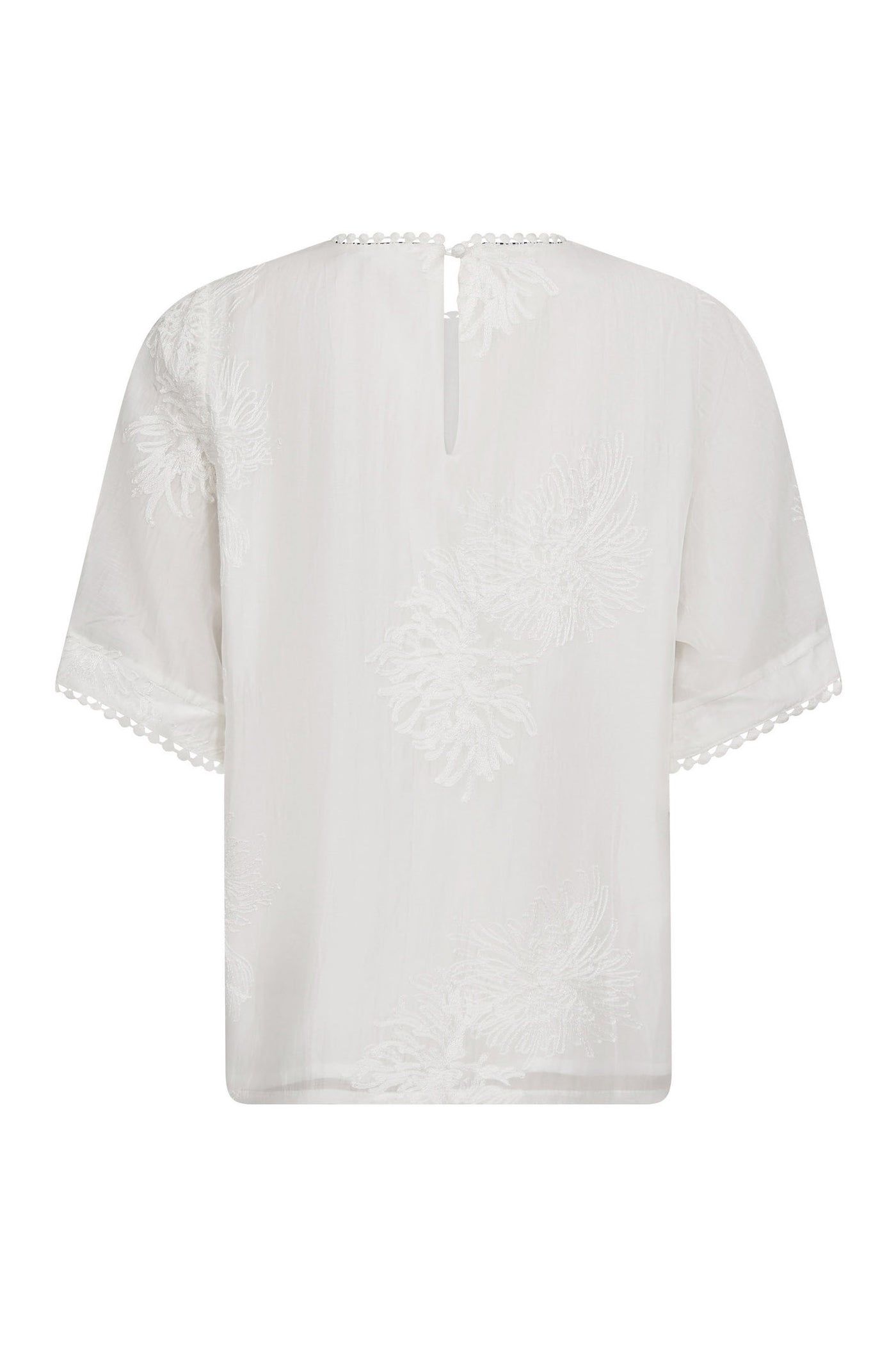 NeaCC SS O-Blouse 4000-White - 45124