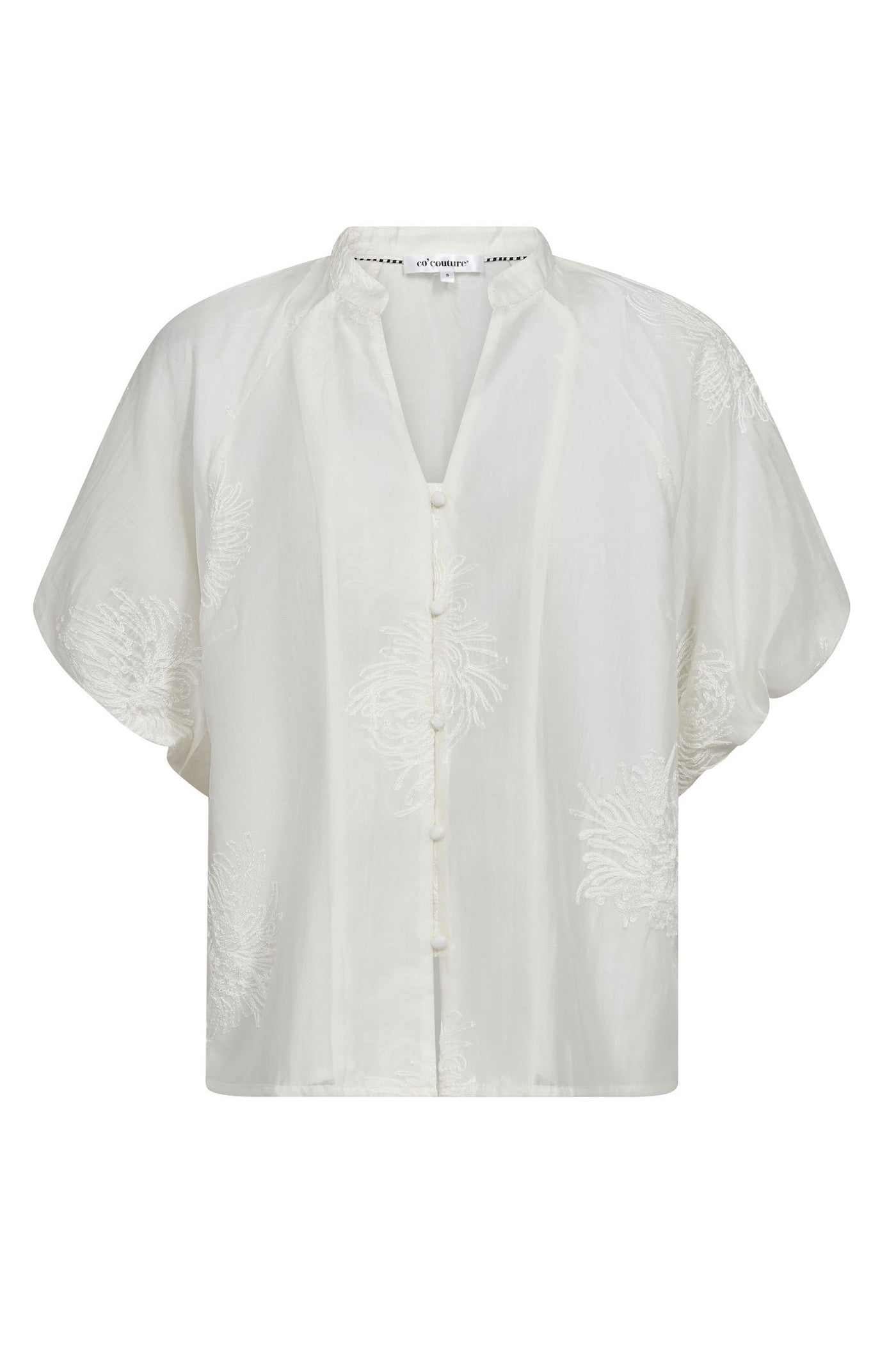 NeaCC SS V-Shirt 4000-White - 45123