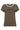 Neckline Logo Tee WALNUT - HL10006