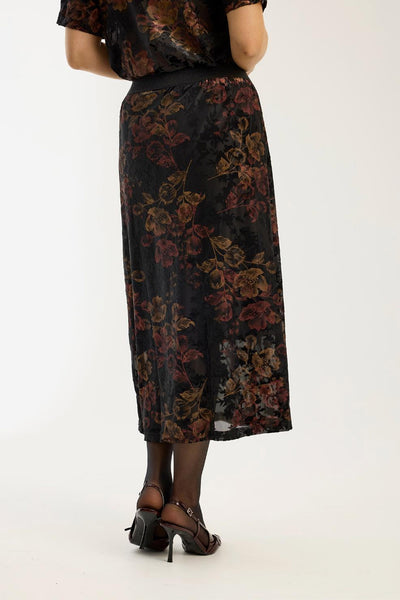 Nellie skirt Burgundy - 16857 Thumbnail