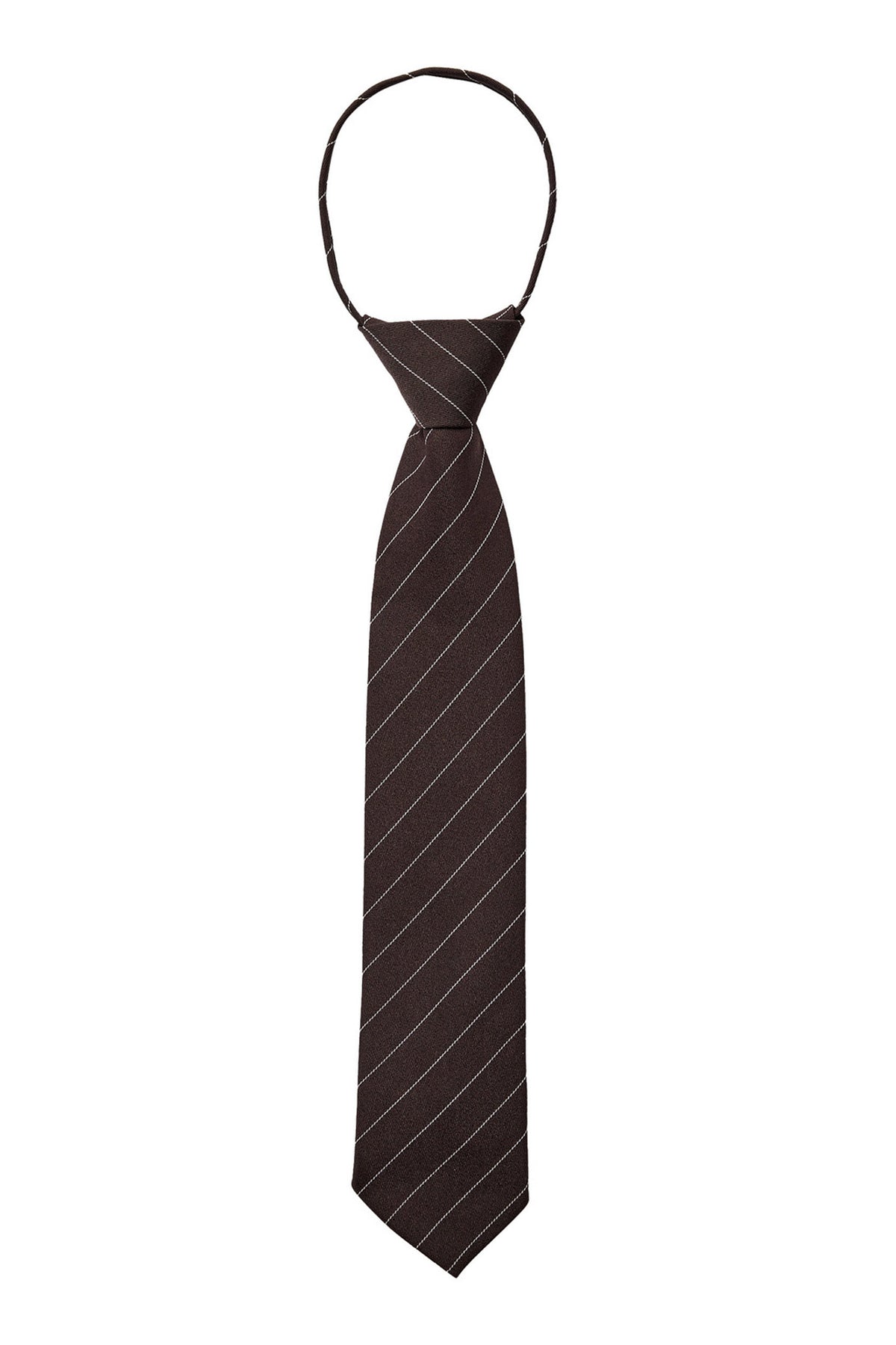 NemoCC Stripe Tie 145-Dark Brown - 39064
