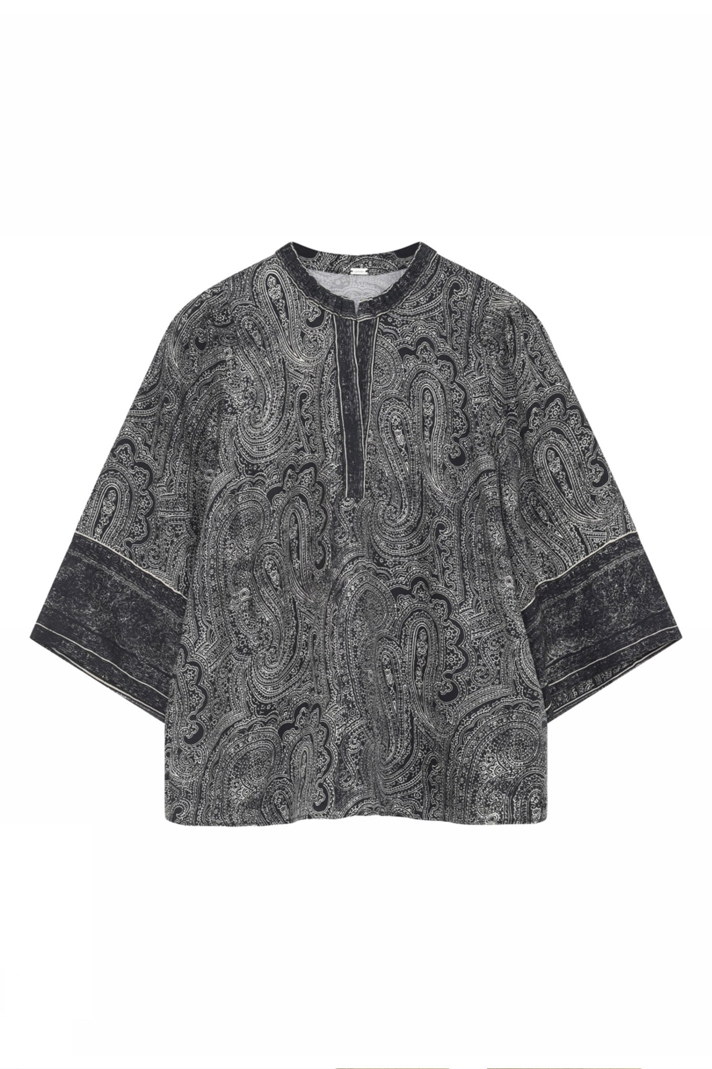 Neomi, blouse 81999-Black/Sand - 62620/7358