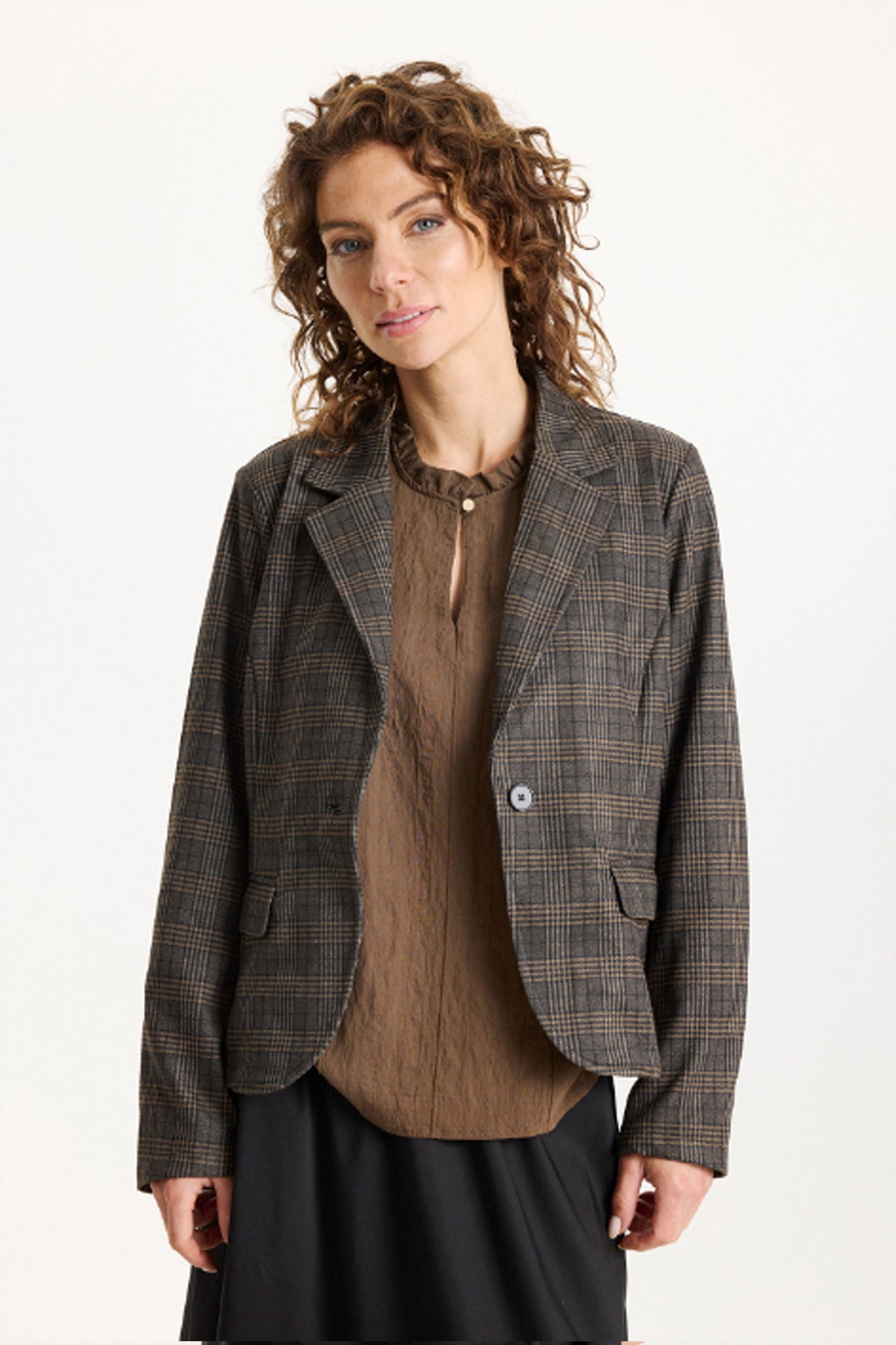 Nete blazer Brown - 16817