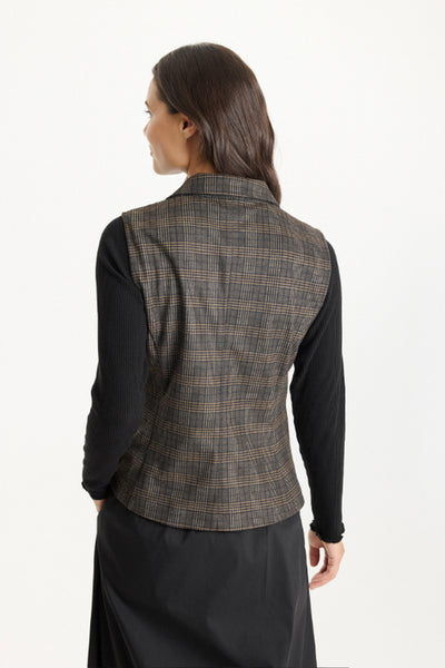 Nete vest Brown - 16821 Thumbnail