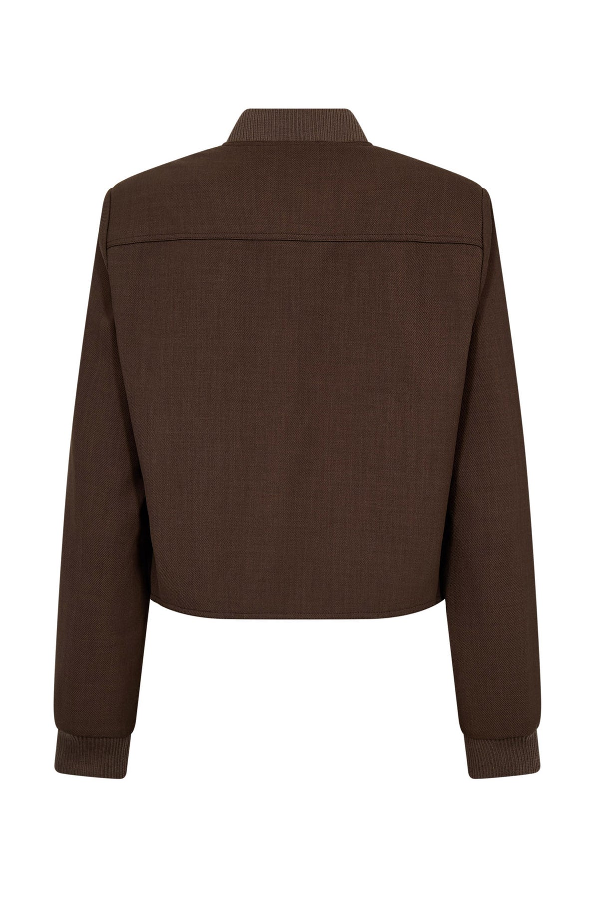 New BostonCC Crop Jacket 154-Walnut - 30318