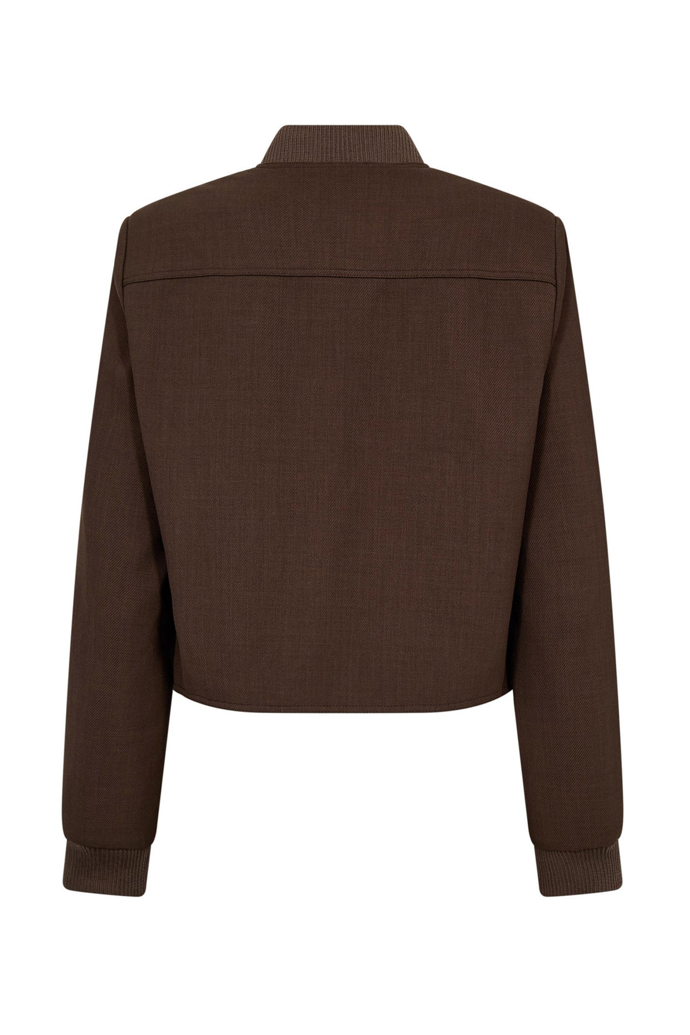 New BostonCC Crop Jacket 154-Walnut - 30318
