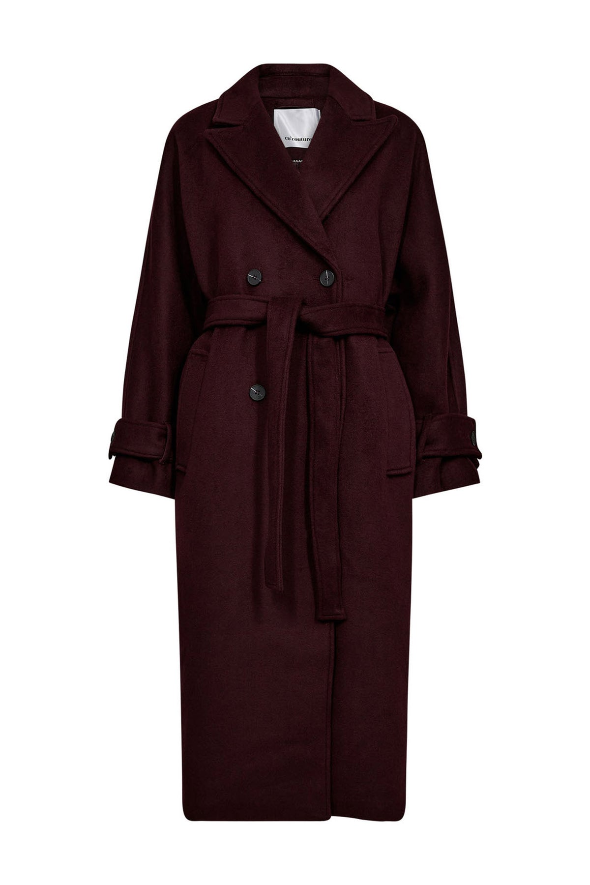 New ClaraCC Raglan Coat 87-Winered