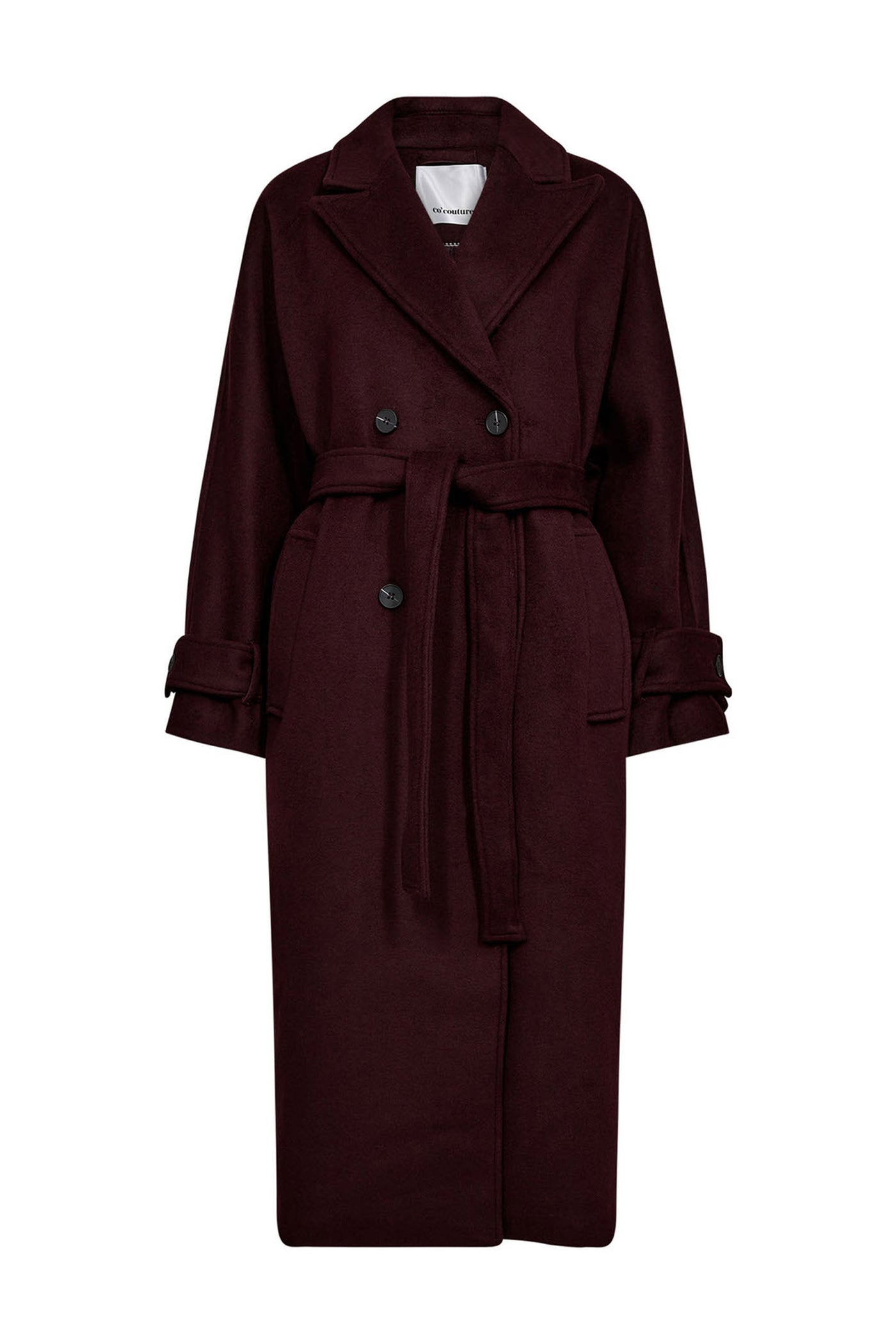 New ClaraCC Raglan Coat 87-Winered