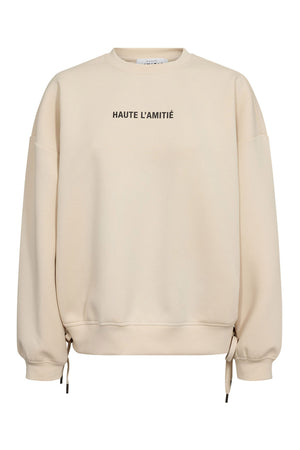New Studio Tie Sweat Pearl - HL10714