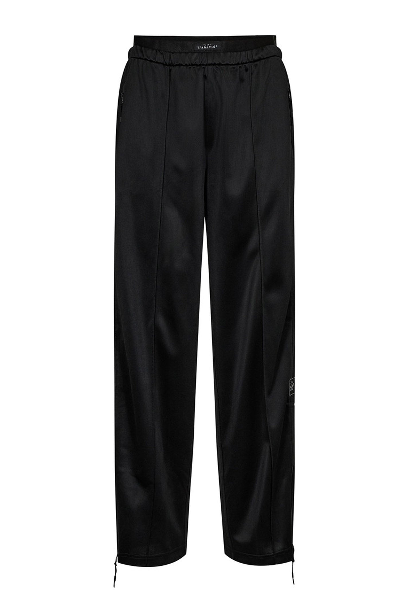 New Zip Track Pants Black - HL10391 – BUSTEDWOMAN