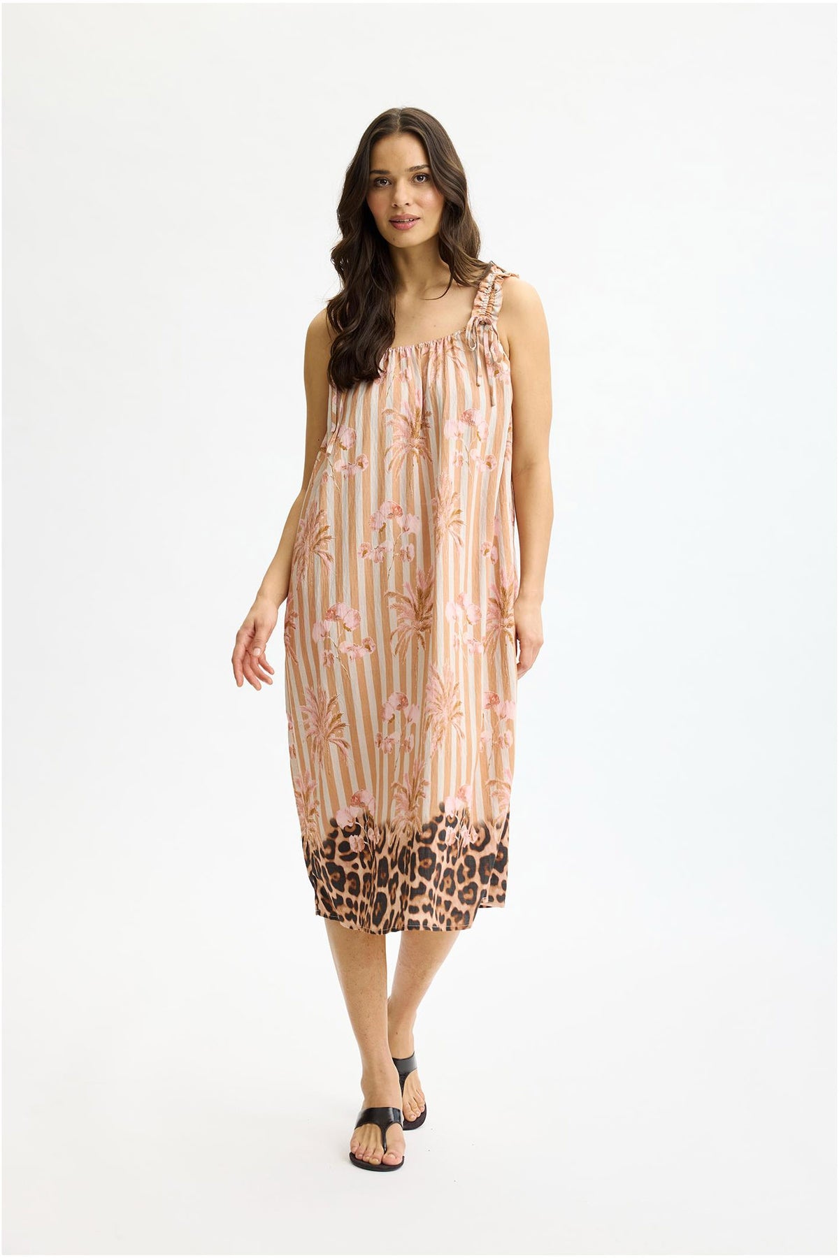 Nick dress Caramel - 17128