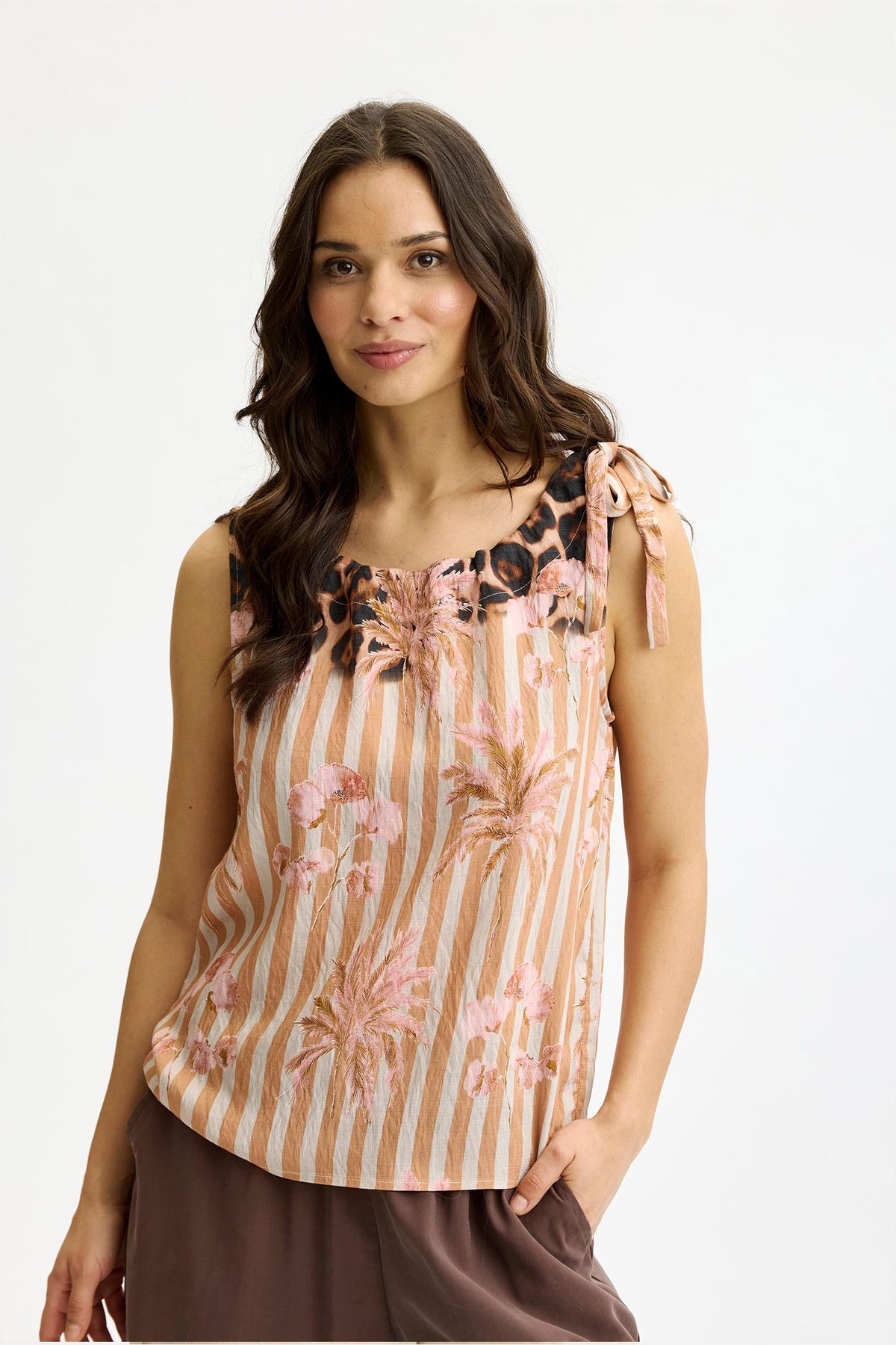 Nick top Caramel - 17126