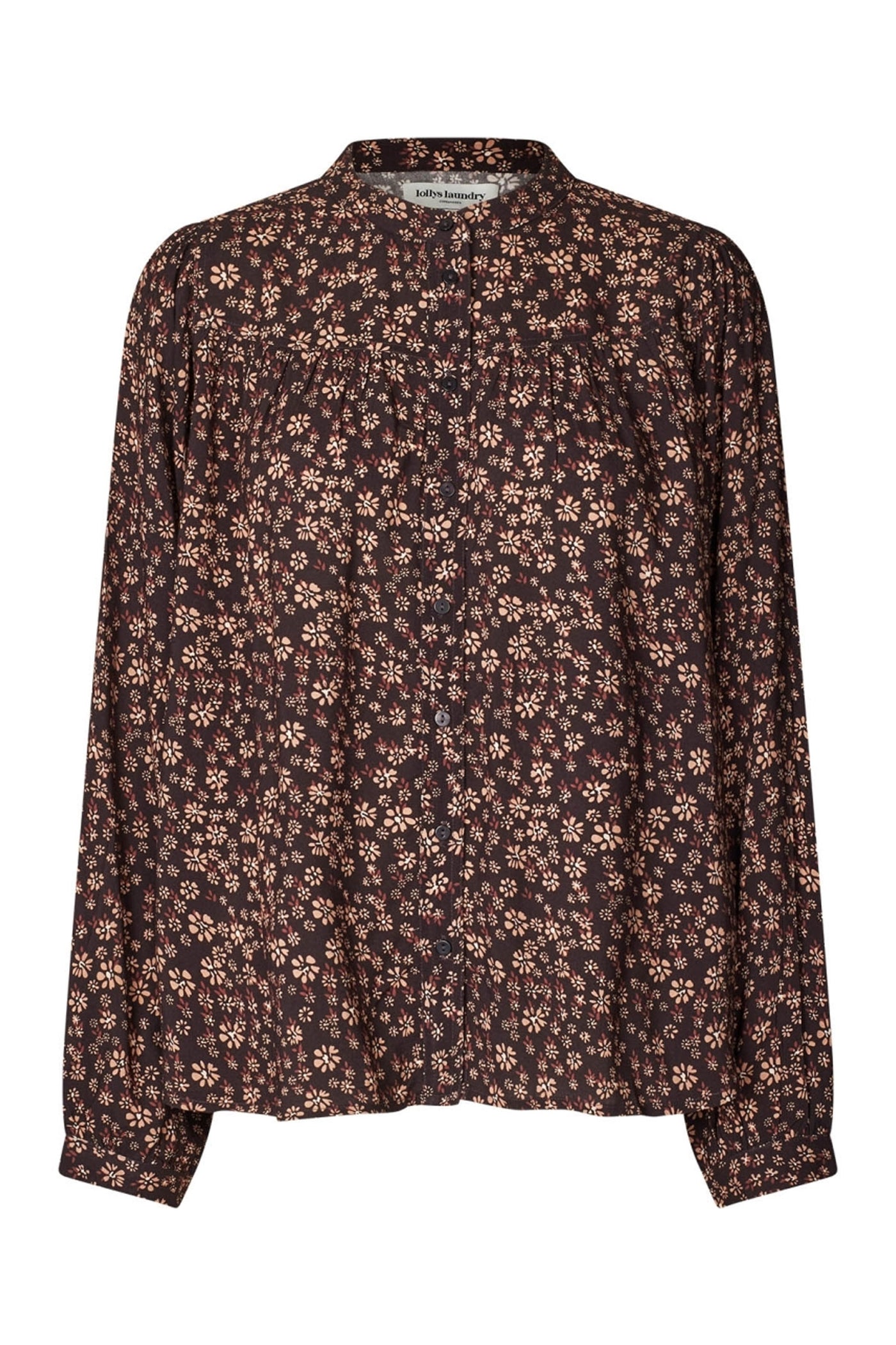 NickyLL Shirt LS 87 Dark Mokka - 25444-1061