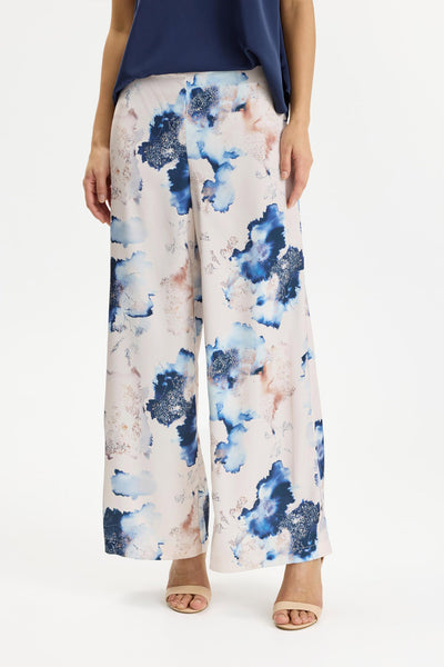 Nicola Pants Blue - 17041 Thumbnail