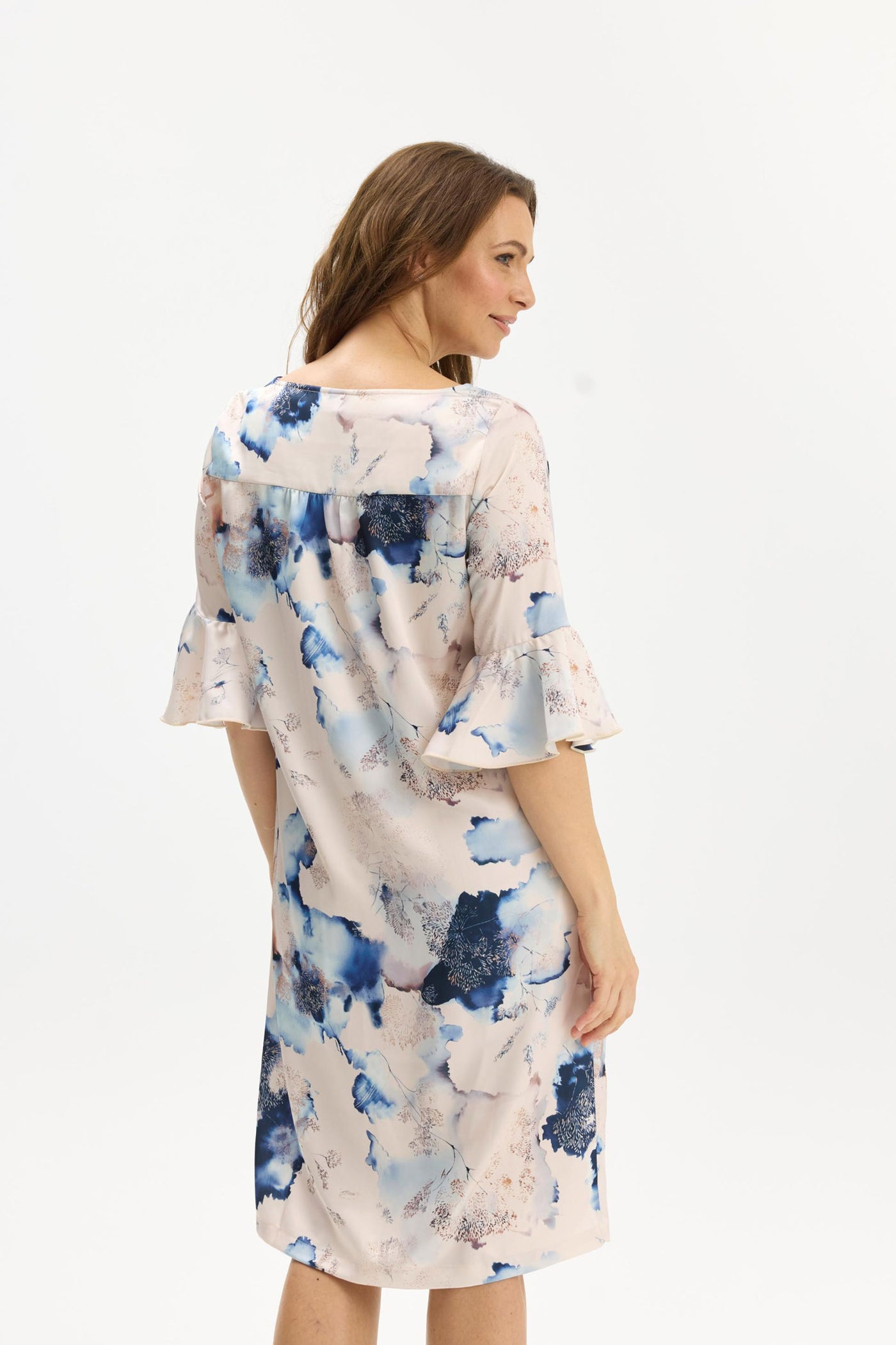 Nicola dress Blue - 17038