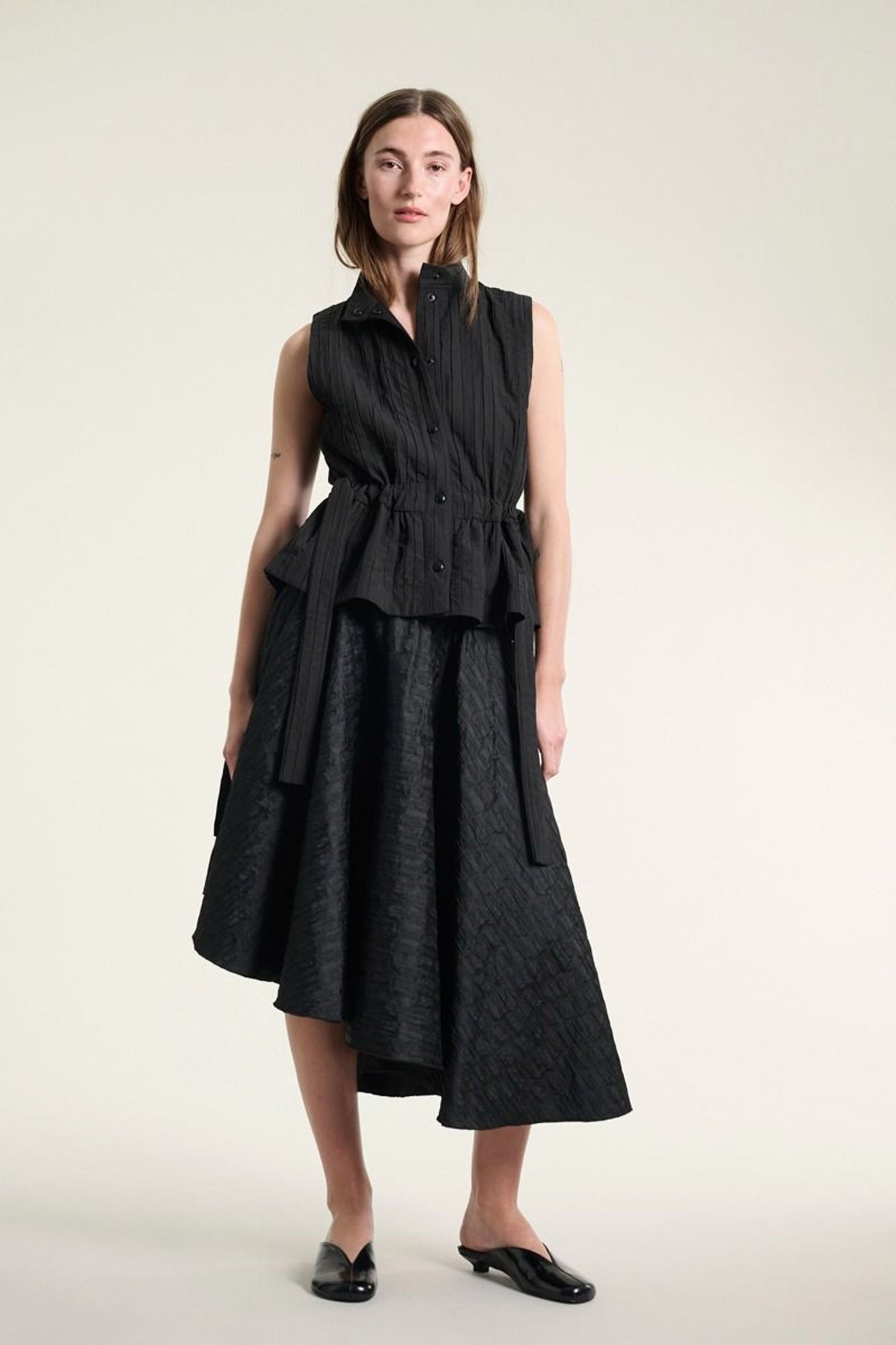 Nijuso Ærmeløs top Black - 261-2460-5581