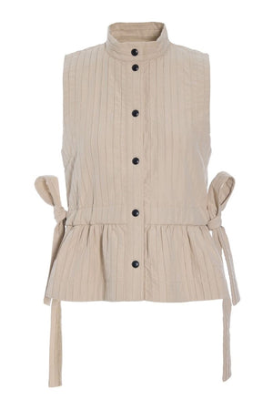 Nijuso Ærmeløs top IVORY - 261-2460-5581