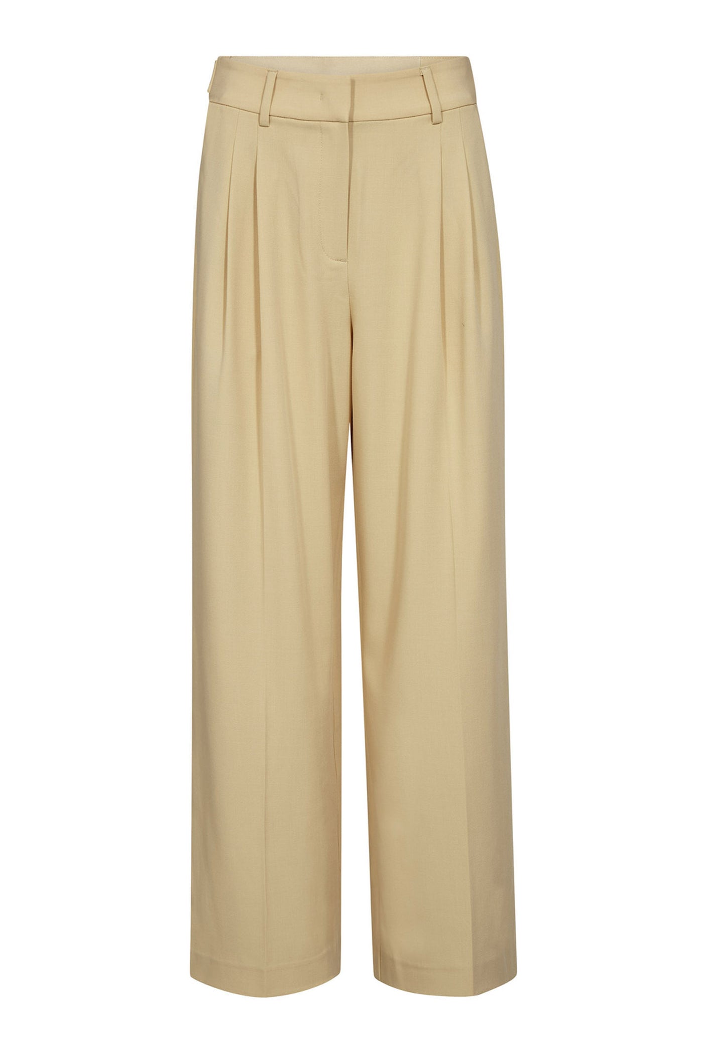 NilanCC Pleat Pant 171-PaleYellow - 41060