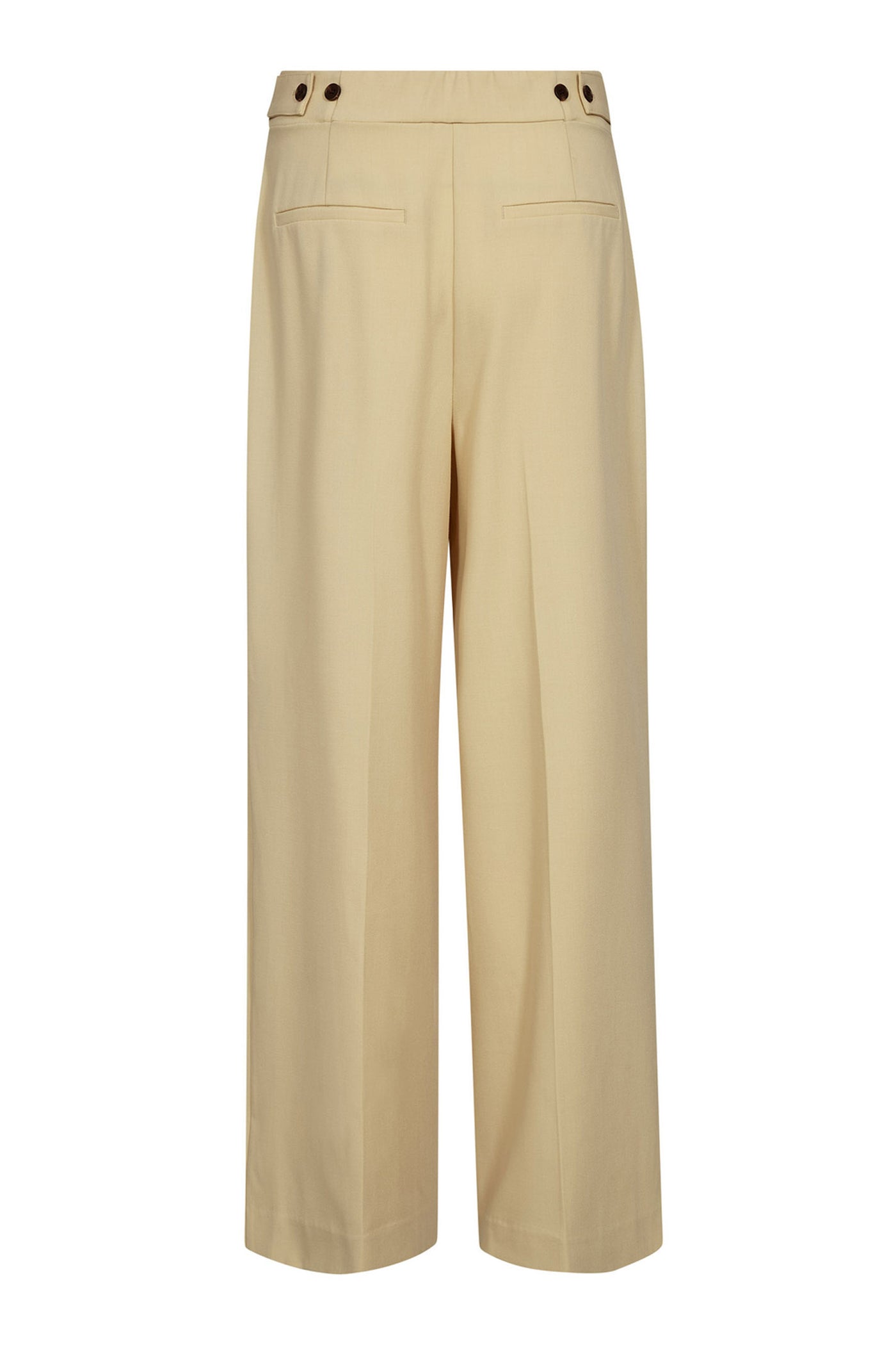 NilanCC Pleat Pant 171-PaleYellow - 41060