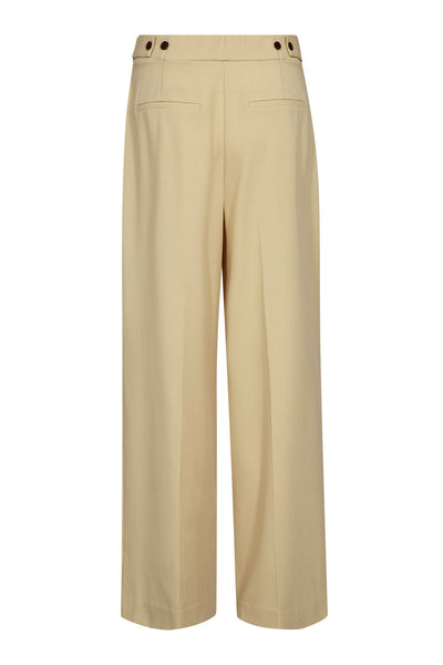 NilanCC Pleat Pant 171-PaleYellow - 41060 Thumbnail