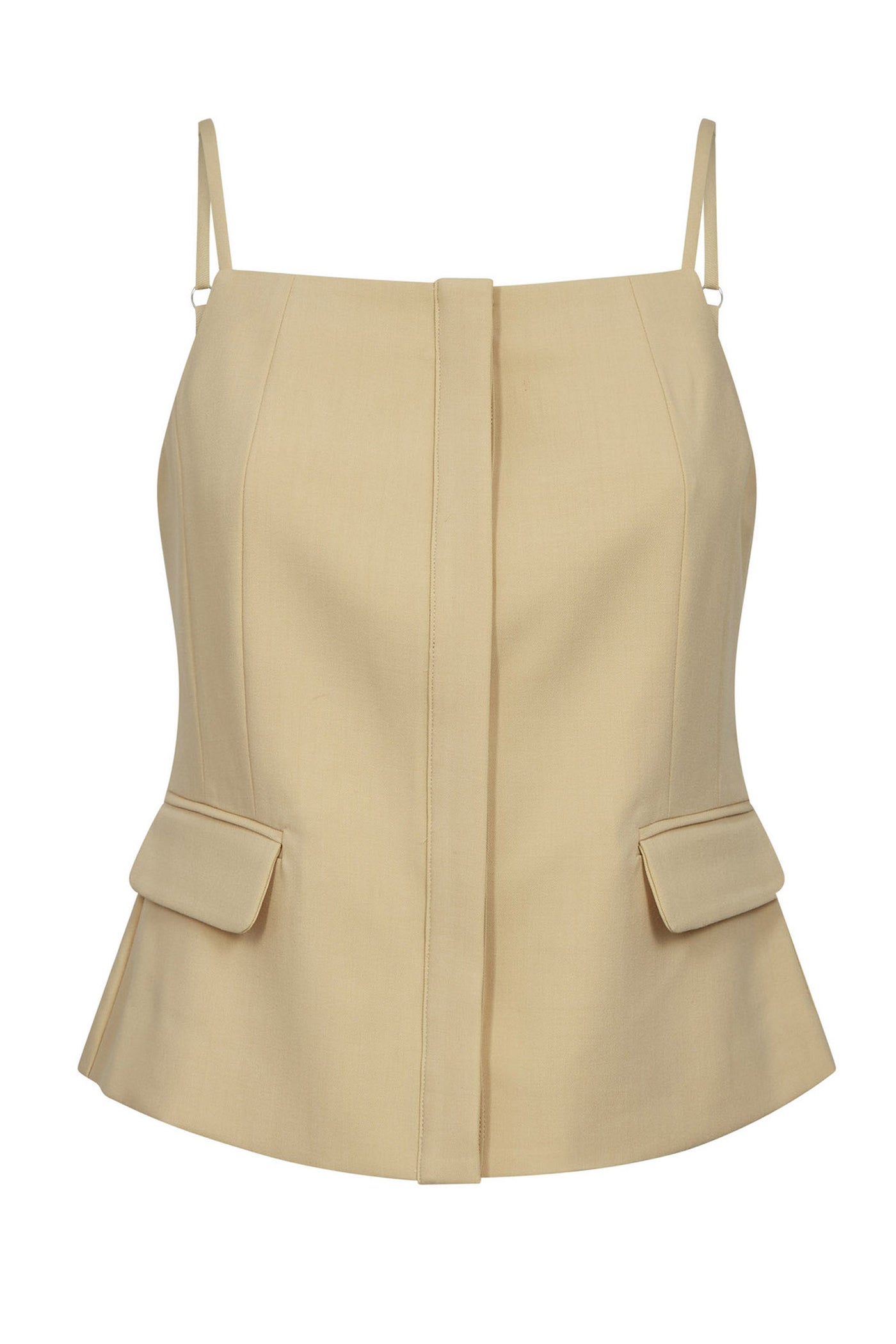 NilanCC Tailored Top 171-PaleYellow - 45069