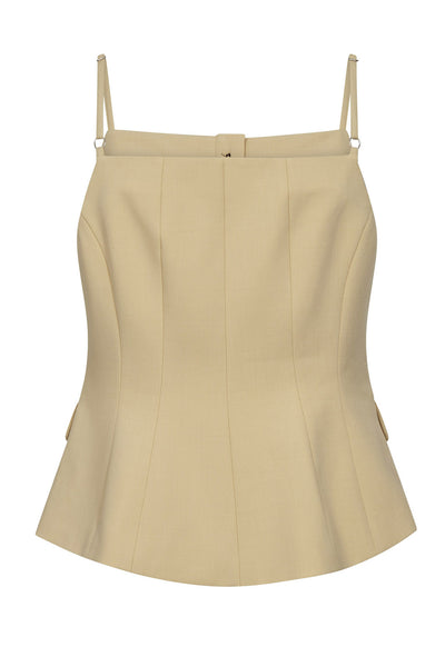 NilanCC Tailored Top 171-PaleYellow - 45069 Thumbnail