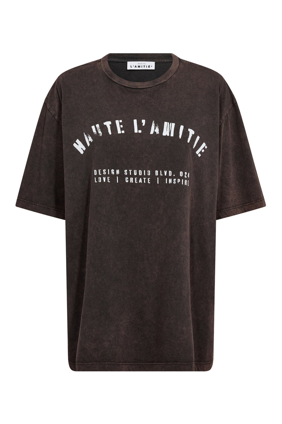 Noma Acid Curve Studio Tee Mocca Acid Wash - HL10607