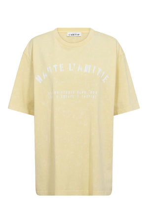 Noma Acid Curve Studio Tee Pale Acid Yellow - HL10607