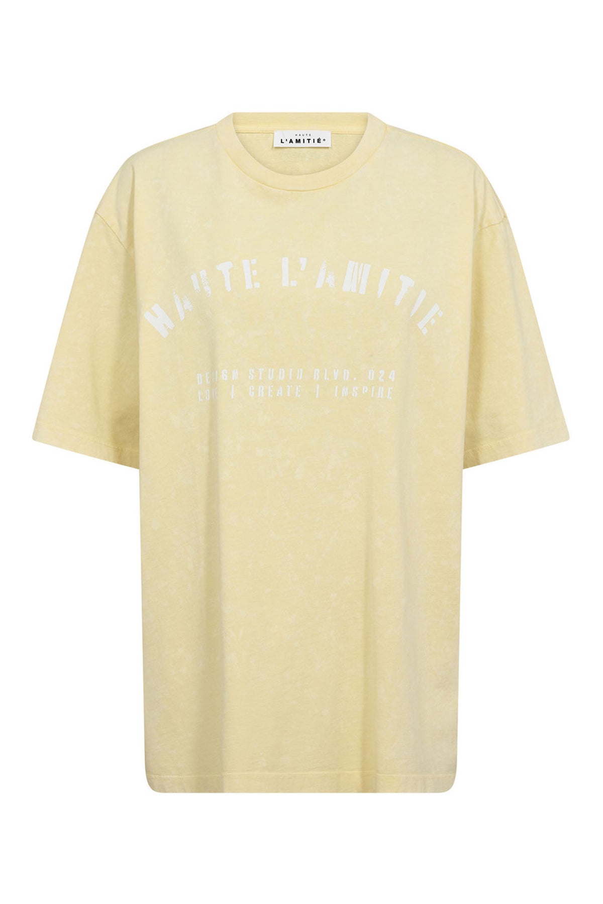 Noma Acid Curve Studio Tee Pale Acid Yellow - HL10607