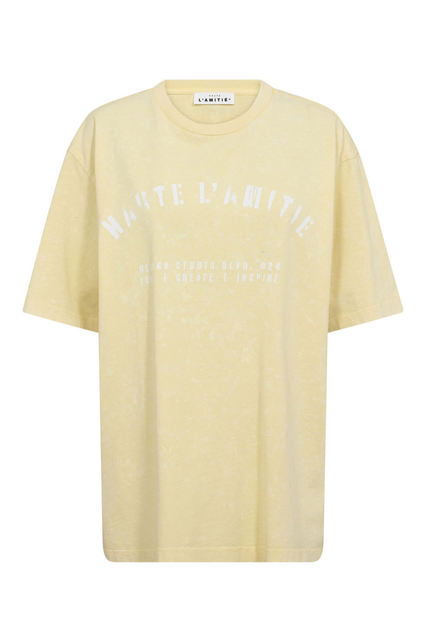 Noma Acid Curve Studio Tee Pale Acid Yellow - HL10607