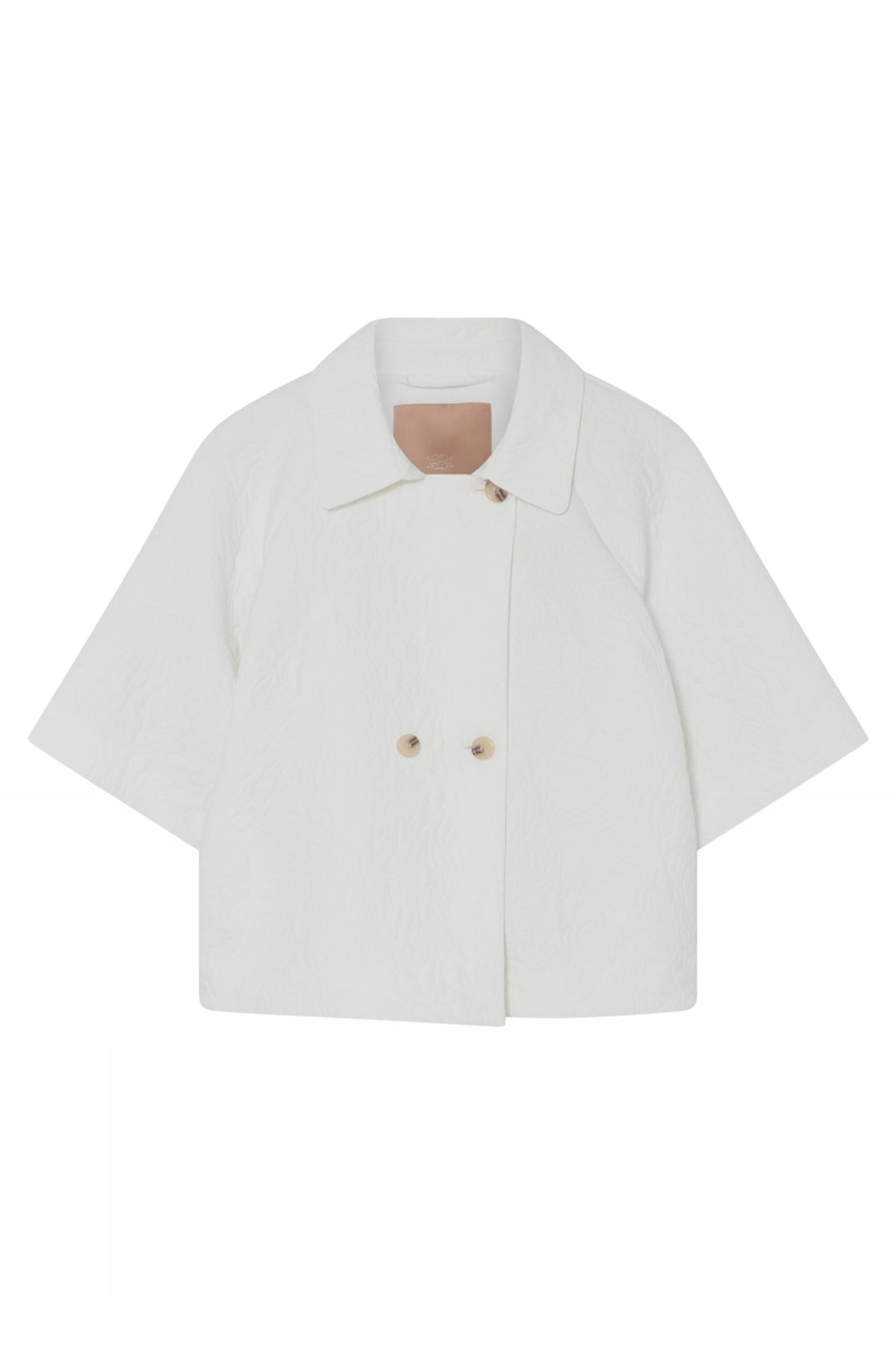 Nora, cape jacket 1004-Cl White - 60309/6900