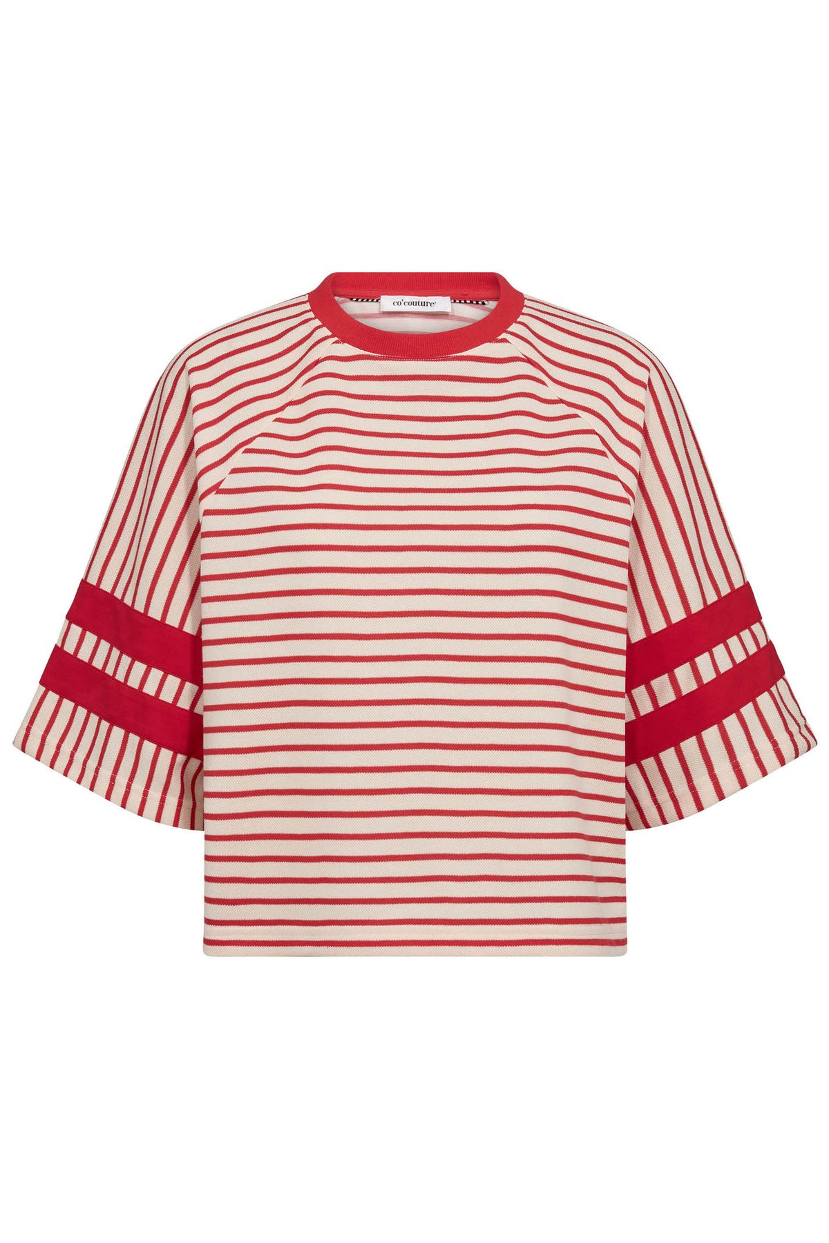 NormaCC Stripe 87 Tee 66-Flame - 43025
