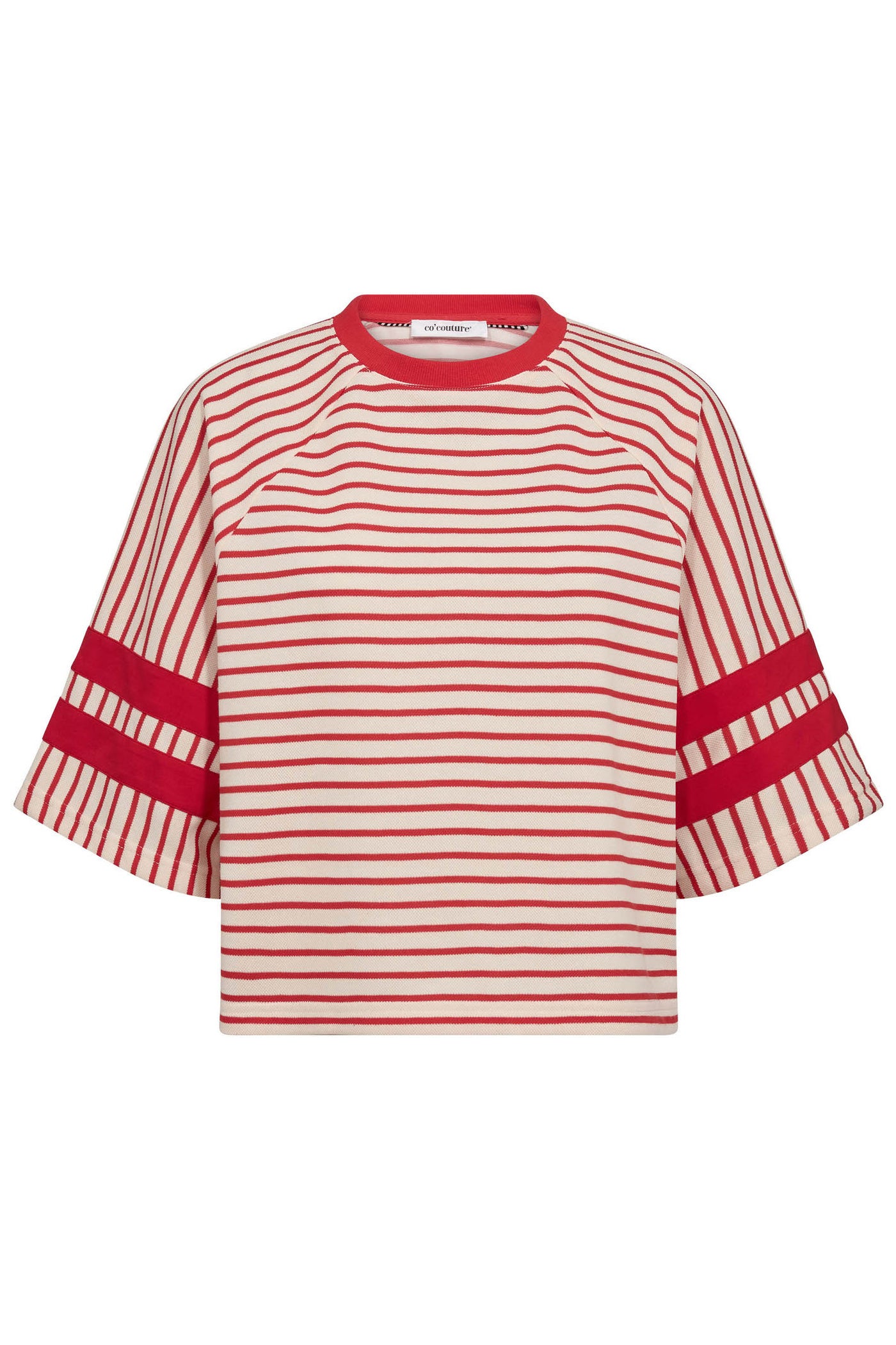 NormaCC Stripe 87 Tee 66-Flame - 43025